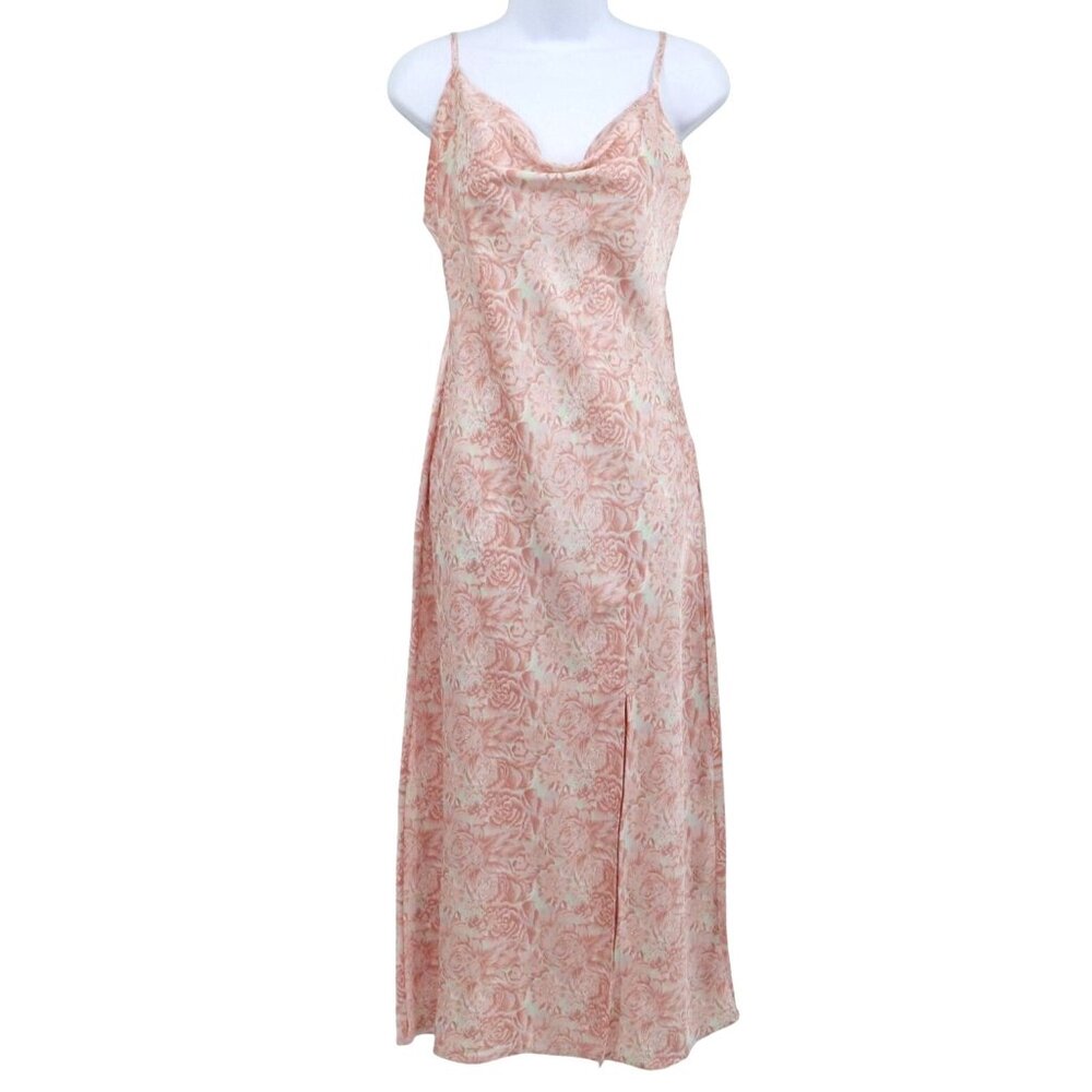 Paper Heart Slip Dress Womens XS Pink Feminine Romantic‎ Delicate Ethereal Fairy